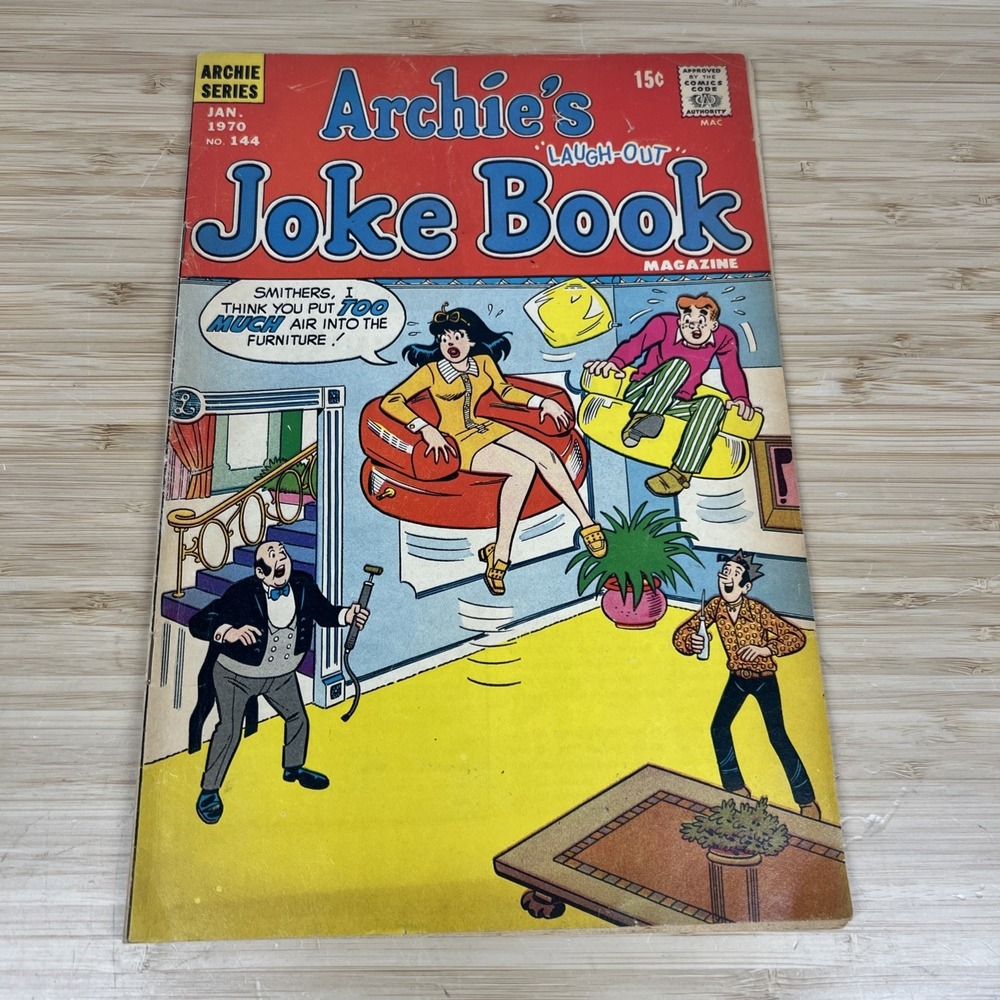 Vintage Archie's Joke Book Comic Lot (20) Silver Bronze Age Run - Picture 15 of 16